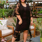 Meet Me In The Middle Dress In Black