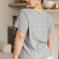 Meet Me at the Greyhound V-Neck Top