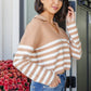 Memorable Moment Striped Sweater