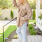 Memories Do Fade Jacket In Camel