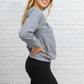 Merry As Can Be Sweatshirt In Gray