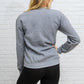 Merry As Can Be Sweatshirt In Gray