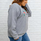 Merry As Can Be Sweatshirt In Gray