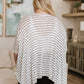 Meyers Striped High Low Boxy Top