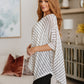 Meyers Striped High Low Boxy Top
