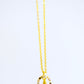 Mi Amor Gold Dipped Initial Necklace