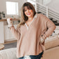 Mia Waffle Knit Long Sleeve