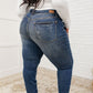 Mid-Rise Destroyed Relaxed Fit Jeans