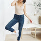Judy Blue Mid-Rise Relaxed Fit Mineral Wash Jeans