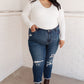 RACK SALE Mid-Rise Thermal Boyfriend Jeans - SZ 5