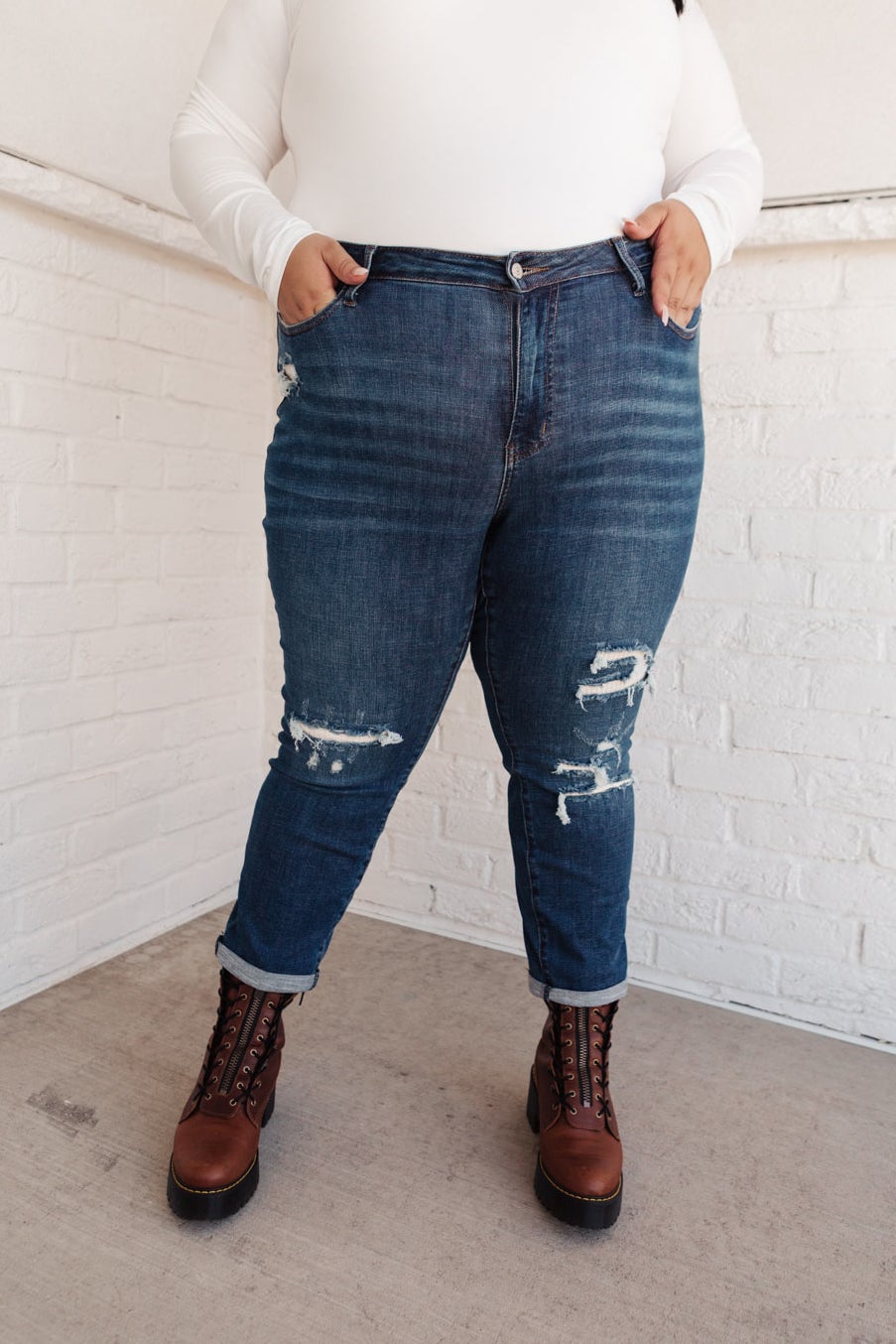 RACK SALE Mid-Rise Thermal Boyfriend Jeans - SZ 5