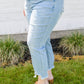 Judy Blue Mid-rise Destroyed Hem Boyfriend Jeans