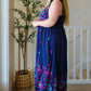 Midnight Magic Embroidered Maxi Dress