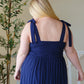 Midnight Magic Embroidered Maxi Dress