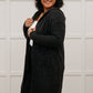 Mila Cardigan in Charcoal