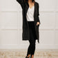 Mila Cardigan in Charcoal