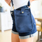 Millie Mini Nylon Crossbody Bag in Dark Navy