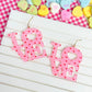 PREORDER: Mini Heart Love Dangle Earrings