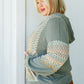Mixed Feelings Mixed Print Hoodie