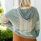 Mixed Feelings Mixed Print Hoodie