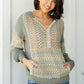 Mixed Feelings Mixed Print Hoodie