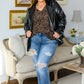 Molly Animal Print Dolman Sleeve Blouse