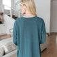 Moon Bay Top In Blue