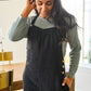 More Than Friends Corduroy Jumpsuit In Black