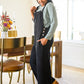 More Than Friends Corduroy Jumpsuit In Black
