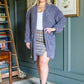 Mountain Mornings Cardigan In Charcoal