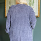 Mountain Mornings Cardigan In Charcoal