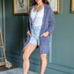 Mountain Mornings Cardigan In Charcoal