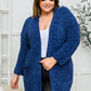 Mountain Mornings Cardigan In Navy