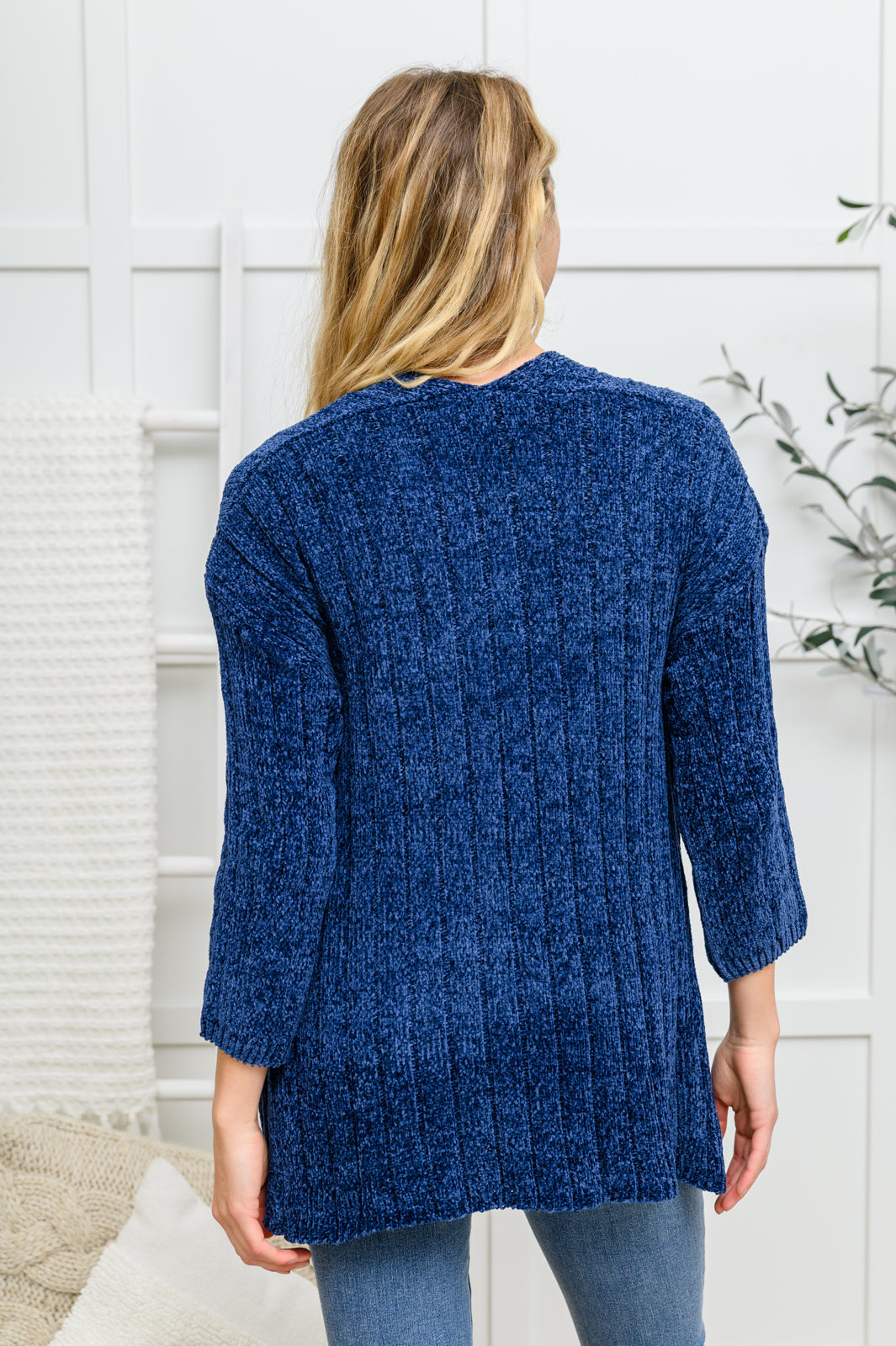 Mountain Mornings Cardigan In Navy