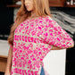 My Bae Boyfriend Top in Pink and Beige