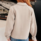 My Best Offer Quilted Texture Shacket