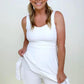 Total Brami 3 in 1 Athleisure Mini Tank Dress with Built-in Bra & Shorts - 6 Colors
