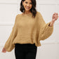 Natural Beauty Knit Sweater in Taupe