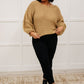 Natural Beauty Knit Sweater in Taupe
