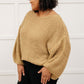 Natural Beauty Knit Sweater in Taupe