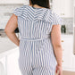 Nautical & Nice Striped Jumpsuit