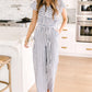 Nautical & Nice Striped Jumpsuit