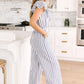 Nautical & Nice Striped Jumpsuit