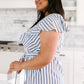 Nautical & Nice Striped Jumpsuit