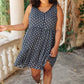 Later Days Dress in Navy