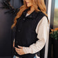 Neither Here Nor There Puffer Vest in Black