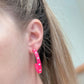 PREORDER: Neon Studded Earrings in Two Colors