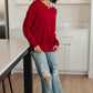 Never Too Confident Long Sleeve Top