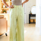 Never Underrated Striped Wide Leg Trousers