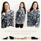 In From The Cold Pullover In Charcoal Blue
